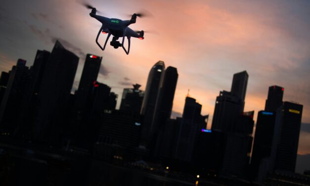 Autonomous Drones Disrupt Ground Logistics